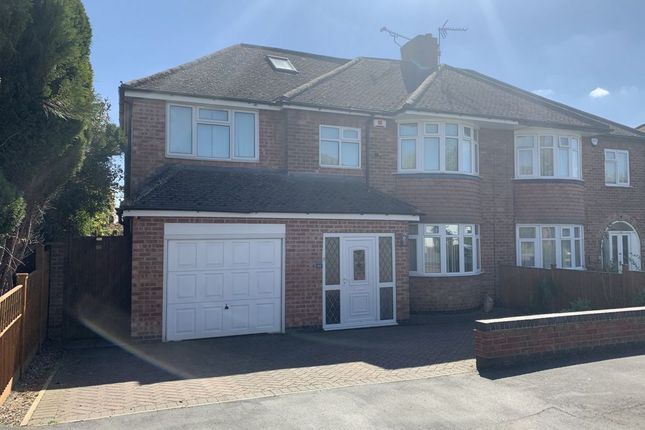 Thumbnail Semi-detached house to rent in Uplands Road, Oadby