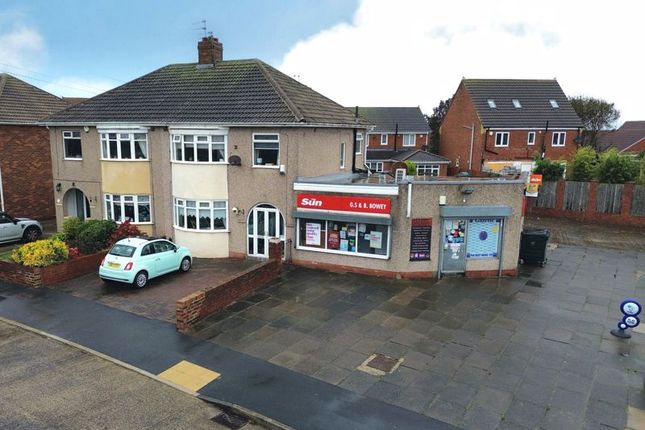 Thumbnail Commercial property for sale in G.S &amp; B Bowey Newsagents, 126-128 Cheviot Road, South Shields