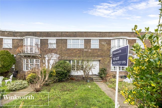 Thumbnail Terraced house to rent in Prince Regents Close, Brighton, East Sussex