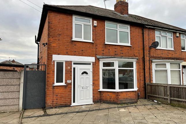 Thumbnail Semi-detached house to rent in Kitchener Road, Leicester