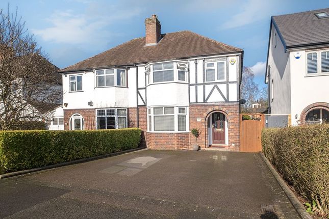Thumbnail Semi-detached house for sale in Cremorne Road, Four Oaks, Sutton Coldfield