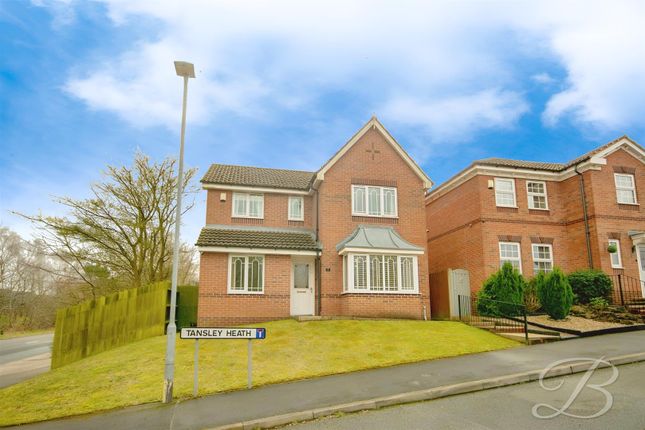 Thumbnail Detached house for sale in Tansley Heath, Mansfield