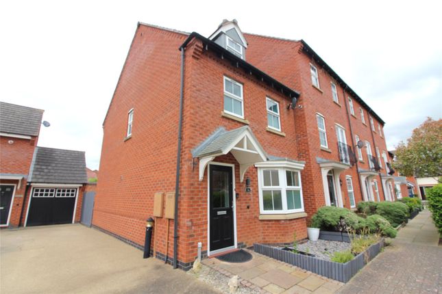 Thumbnail End terrace house for sale in Willowbrook Way, Rearsby, Leicester, Leicestershire