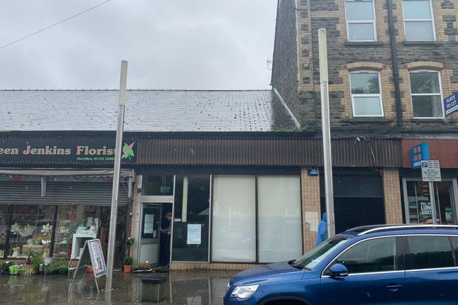 Retail premises to let in Church Street, Abertillery