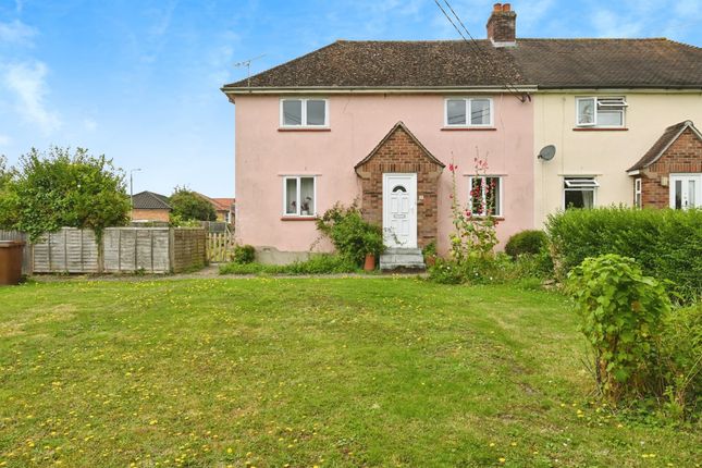 Semi-detached house for sale in Church Meadow, Rickinghall, Diss