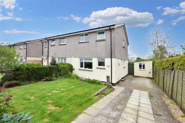 Semi-detached house for sale in Paradise Park, Whitstone, Holsworthy