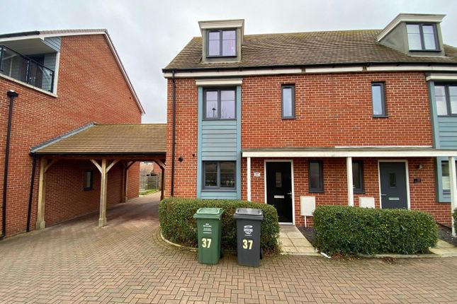 Thumbnail Semi-detached house to rent in Bailey Drive, Ebbsfleet Valley, Swanscombe