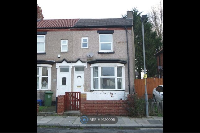 Thumbnail End terrace house to rent in Lambton Road, Stockton-On-Tees