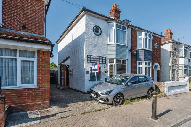 Thumbnail Semi-detached house for sale in Elson Road, Elson, Gosport, Hampshire