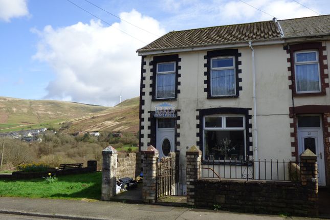 Thumbnail End terrace house for sale in Wyndham Street, Ogmore Vale, Bridgend.