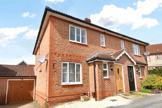 Thumbnail Semi-detached house for sale in Leonardslee Crescent, Newbury, Berkshire