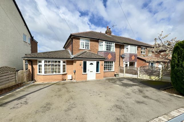 Semi-detached house for sale in Shrigley Road North, Poynton, Stockport