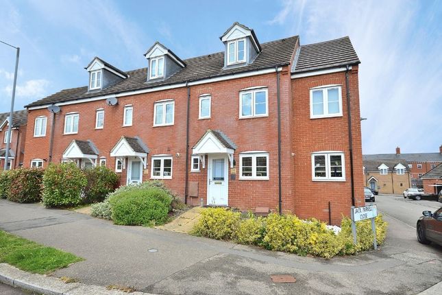 Thumbnail End terrace house for sale in Kent Road, St Crispins, Northampton