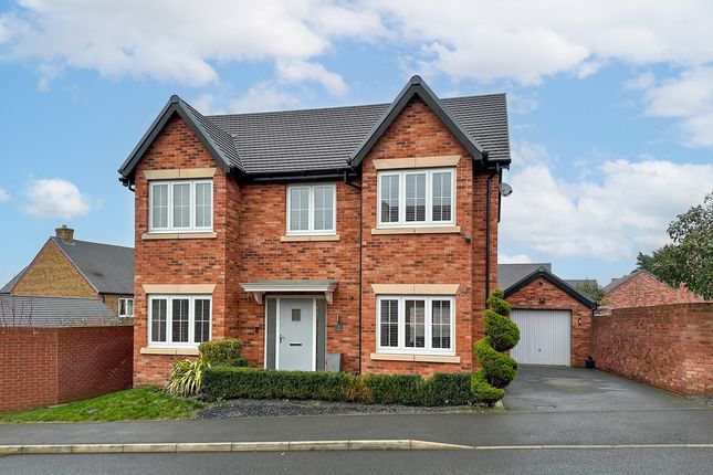 Thumbnail Detached house for sale in Longhouse Road, Rugby
