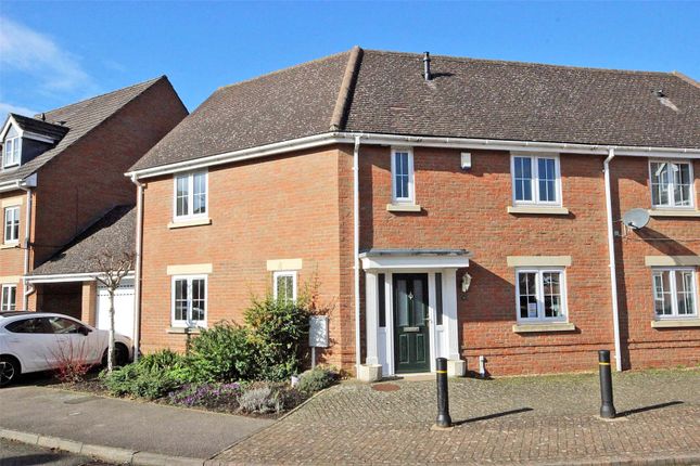 Thumbnail Semi-detached house for sale in Fox Hedge Way, Sharnbrook, Bedford, Bedfordshire