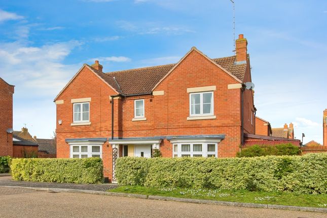 Thumbnail Detached house for sale in Tudor Avenue, Hampton Vale, Peterborough