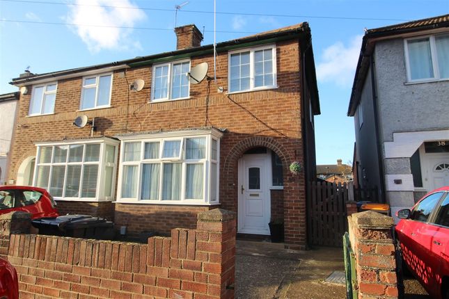 Thumbnail Semi-detached house for sale in Cedar Road, Bedford