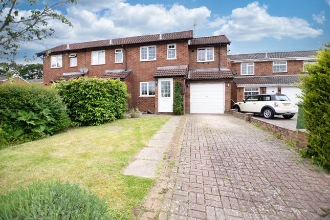 Thumbnail End terrace house for sale in Oak Coppice Close, Bishopstoke, Eastleigh