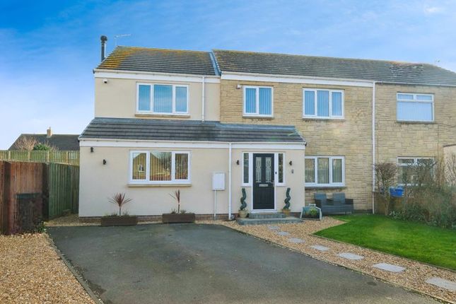 Semi-detached house for sale in Brinkburn Place, Amble, Morpeth