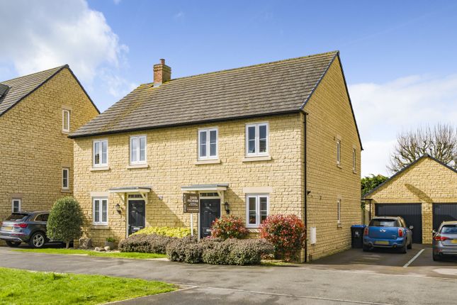 Thumbnail Semi-detached house for sale in Elmhurst Way, Carterton, Oxfordshire