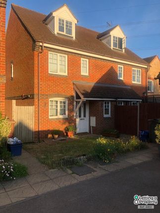 Thumbnail Semi-detached house to rent in Bray Drive, Stevenage