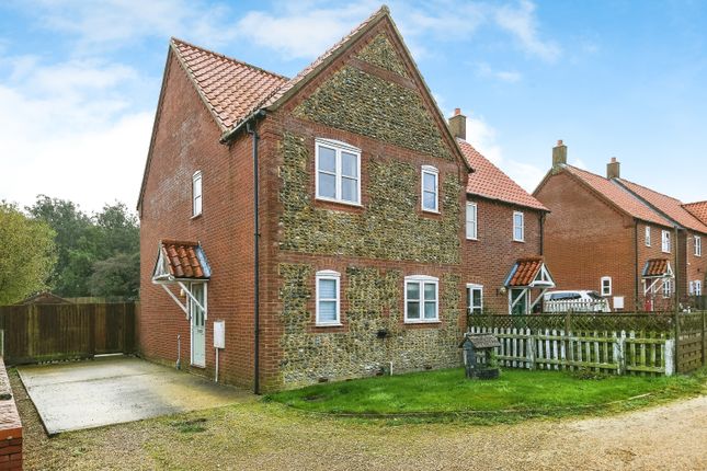 Thumbnail Semi-detached house for sale in Shammer Close, Docking, King's Lynn, Norfolk