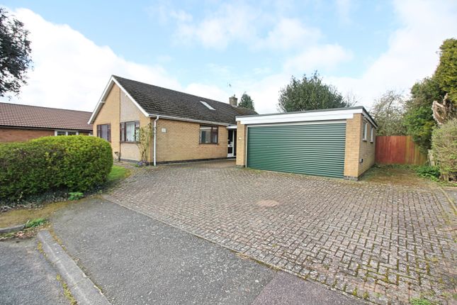 Thumbnail Detached bungalow for sale in Stanhope Road, Wigston, Leicester