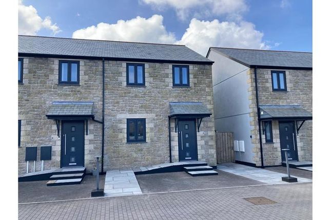 Thumbnail End terrace house to rent in Higher Condurrow, Beacon, Camborne