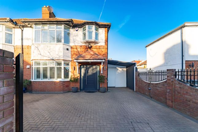 Thumbnail Semi-detached house for sale in Shelley Crescent, Heston, Hounslow