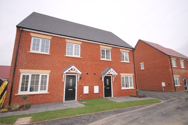 Thumbnail Semi-detached house for sale in Plot 34 Nightingale Fields, Great Barford, Great Barford, Bedford
