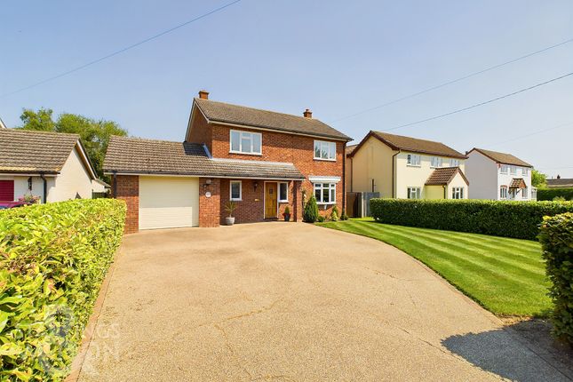 Thumbnail Detached house for sale in Sneath Road, Aslacton, Norwich