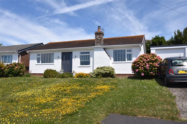 Thumbnail Bungalow for sale in Higher Holcombe Close, Teignmouth, Devon