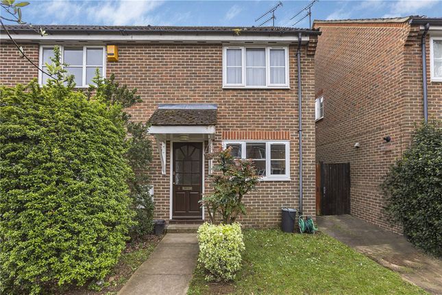Thumbnail End terrace house for sale in Salmon Close, Welwyn Garden City, Hertfordshire