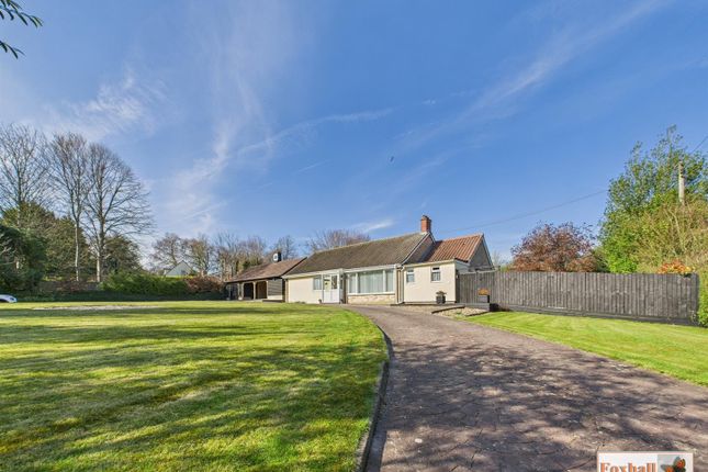 Thumbnail Detached bungalow for sale in Valley Road, Little Blakenham, Ipswich