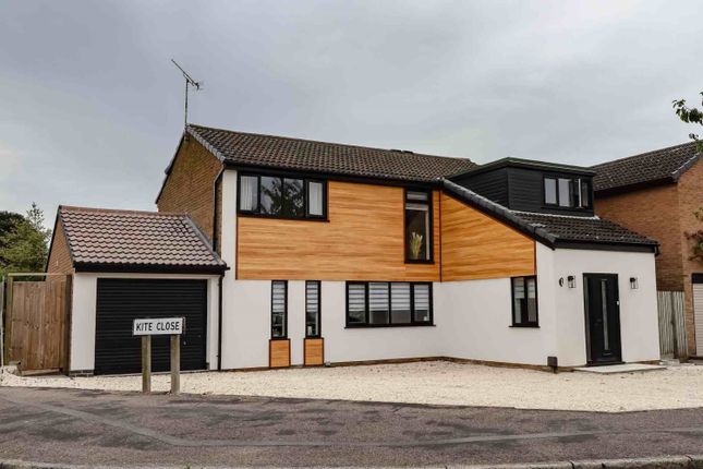 Thumbnail Detached house for sale in Kite Close, Broughton Astley, Leicester, Leicestershire