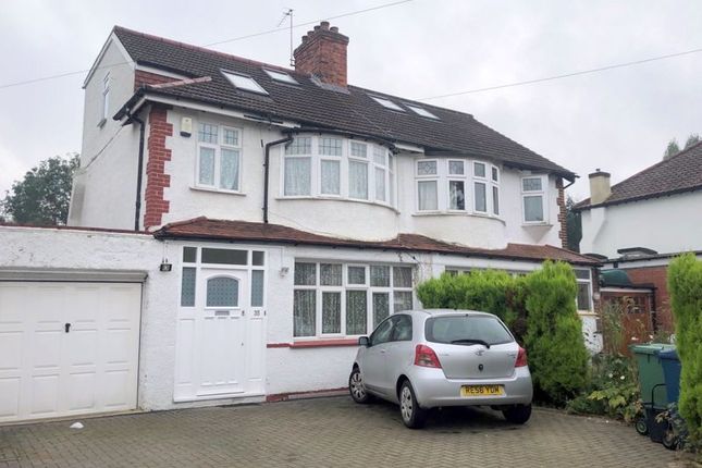 Thumbnail Semi-detached house to rent in Sylvia Avenue, Hatch End, Pinner