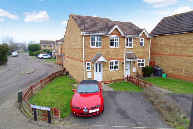 Thumbnail Semi-detached house for sale in Skipton Close, Sandy