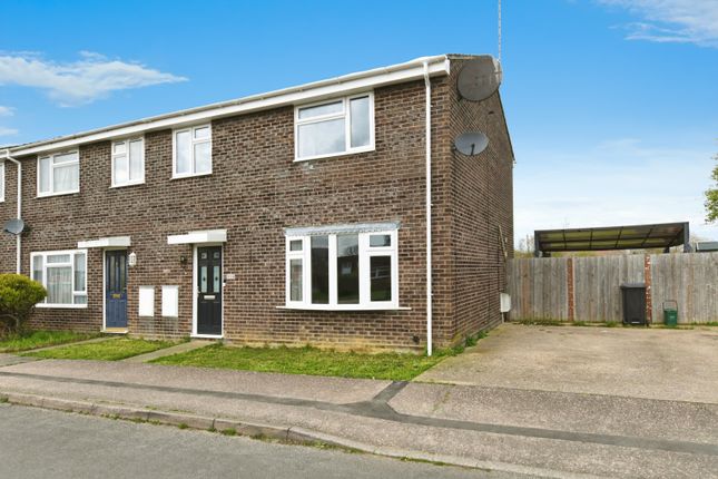 Thumbnail End terrace house for sale in Bure Drive, Witham