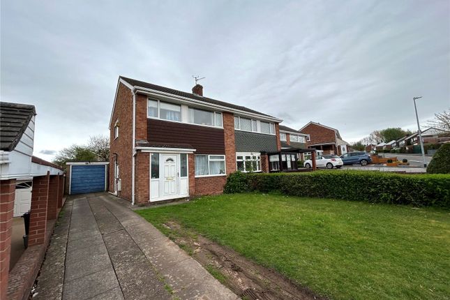Thumbnail Semi-detached house for sale in Teagues Crescent, Trench, Telford, Shropshire