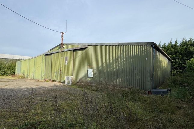 Side View Of Barn