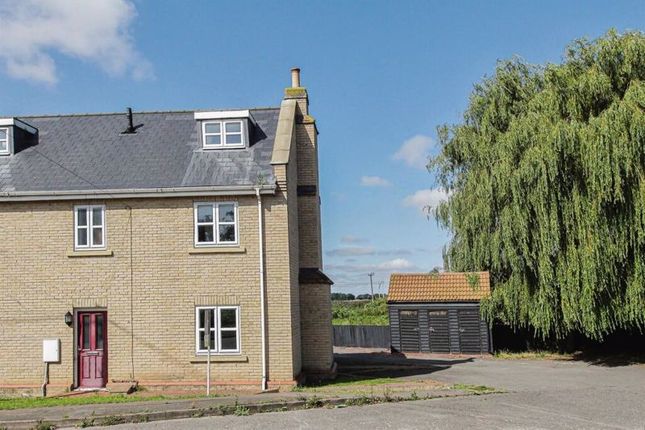 Semi-detached house for sale in The Moorings, Lynn Road, Littleport