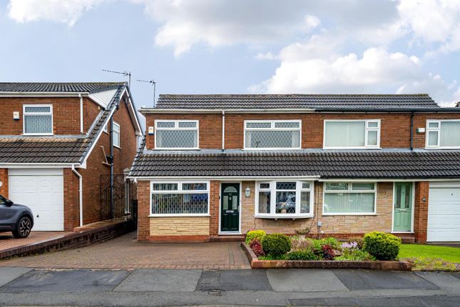 Thumbnail Semi-detached house for sale in Lymefield Drive, Worsley, Manchester
