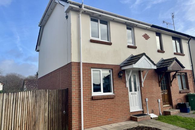 Thumbnail Semi-detached house to rent in Brook Court, Barnstaple