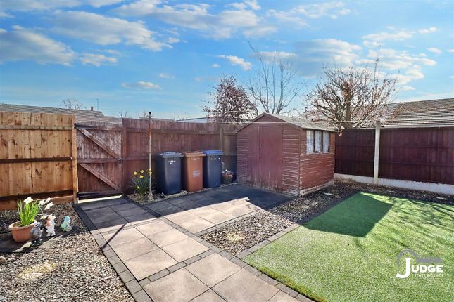 Terraced bungalow for sale in Beech Walk, Markfield, Leicestershire