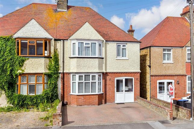 Semi-detached house for sale in Wellesley Road, Margate, Kent