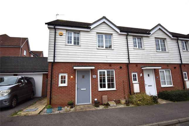 Thumbnail End terrace house for sale in Heron Way, Harwich, Essex