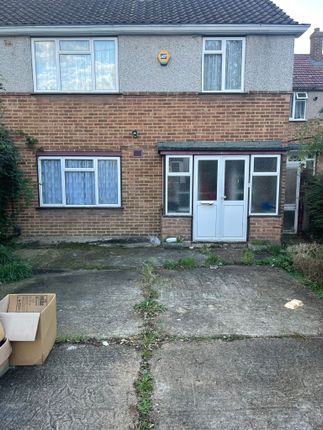 Thumbnail End terrace house to rent in Crabtree Avenue, Romford