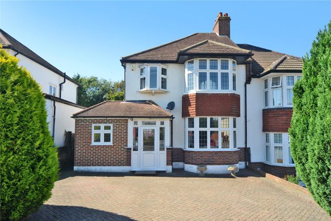 Semi-detached house for sale in Wilmot Way, Banstead, Surrey