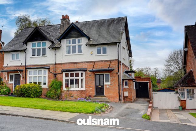 Thumbnail Semi-detached house for sale in Beech Road, Bournville, Birmingham