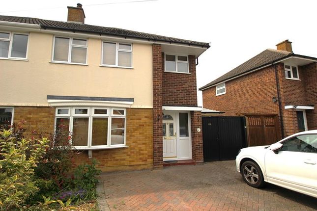 Thumbnail Semi-detached house to rent in Larkway, Bedford, Beds